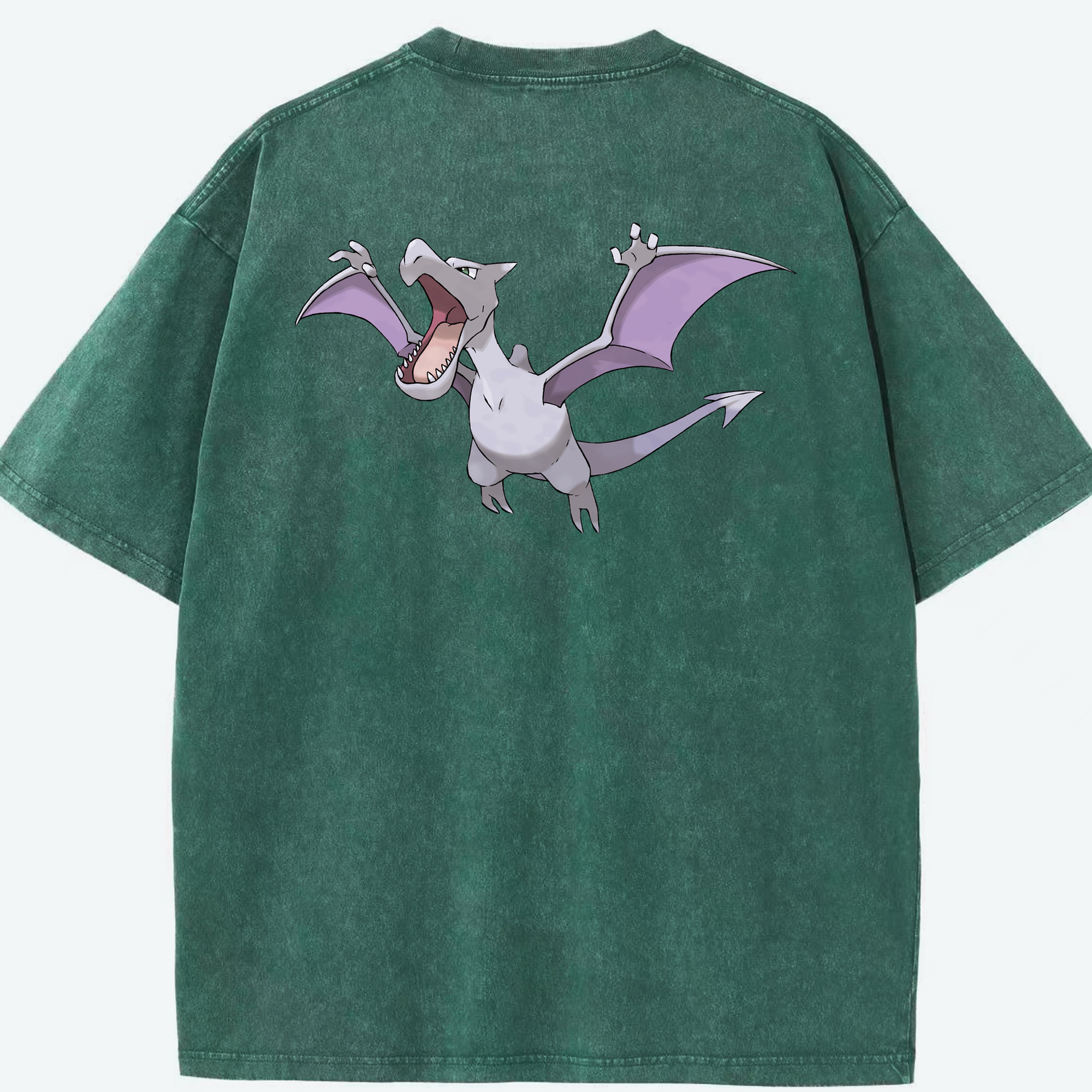 （画像用） ポケットモンスター Pokémon 綿100% ヴィンテージ風 半袖Tシャツ（背面プリント）